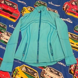 Coral blue lulu lemon hoodie